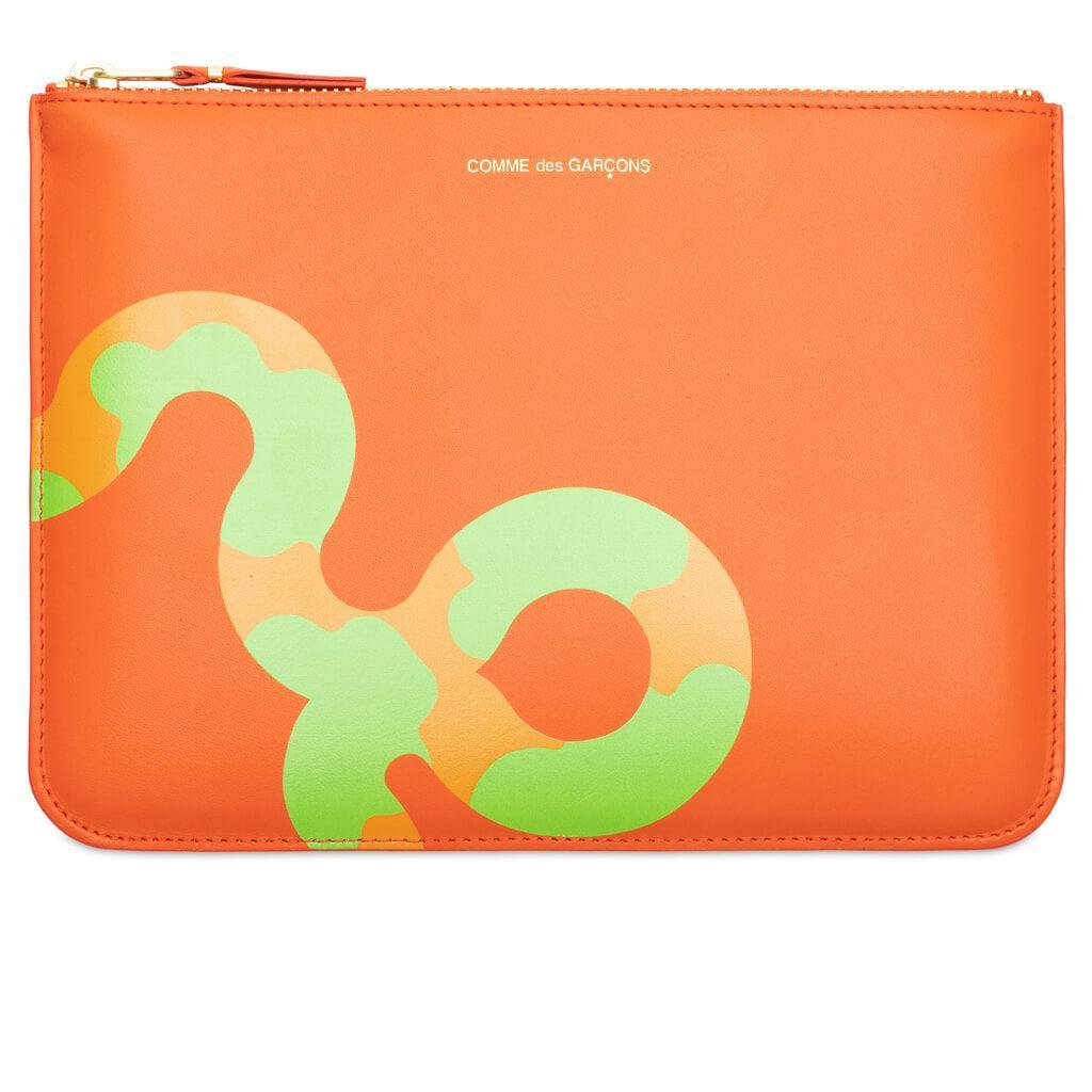 Comme des Garcons SA5100RE Ruby Eyes Wallet - Orange Male Product Image