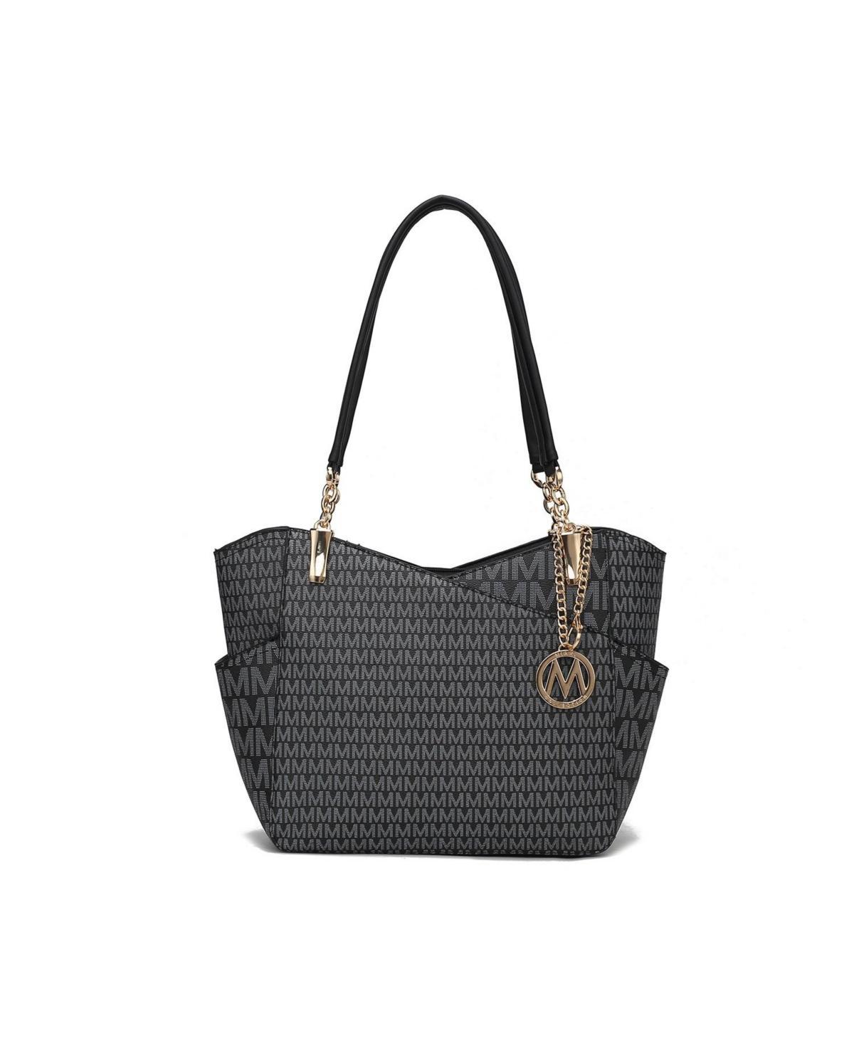 Mkf Collection Jules M Logo Printed Women s Tote Bag by Mia K Product Image