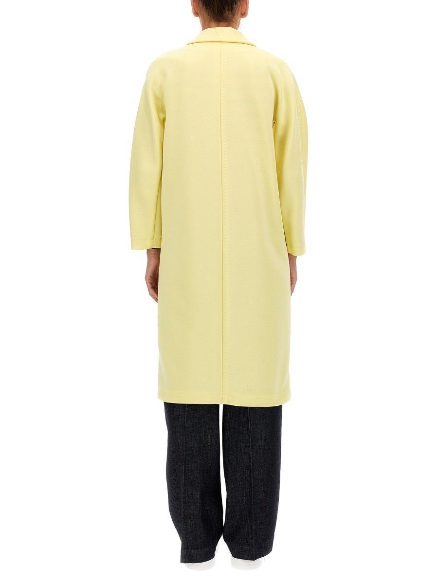 MAX MARA Madame Coat 101801 Light Version In Yellow Product Image