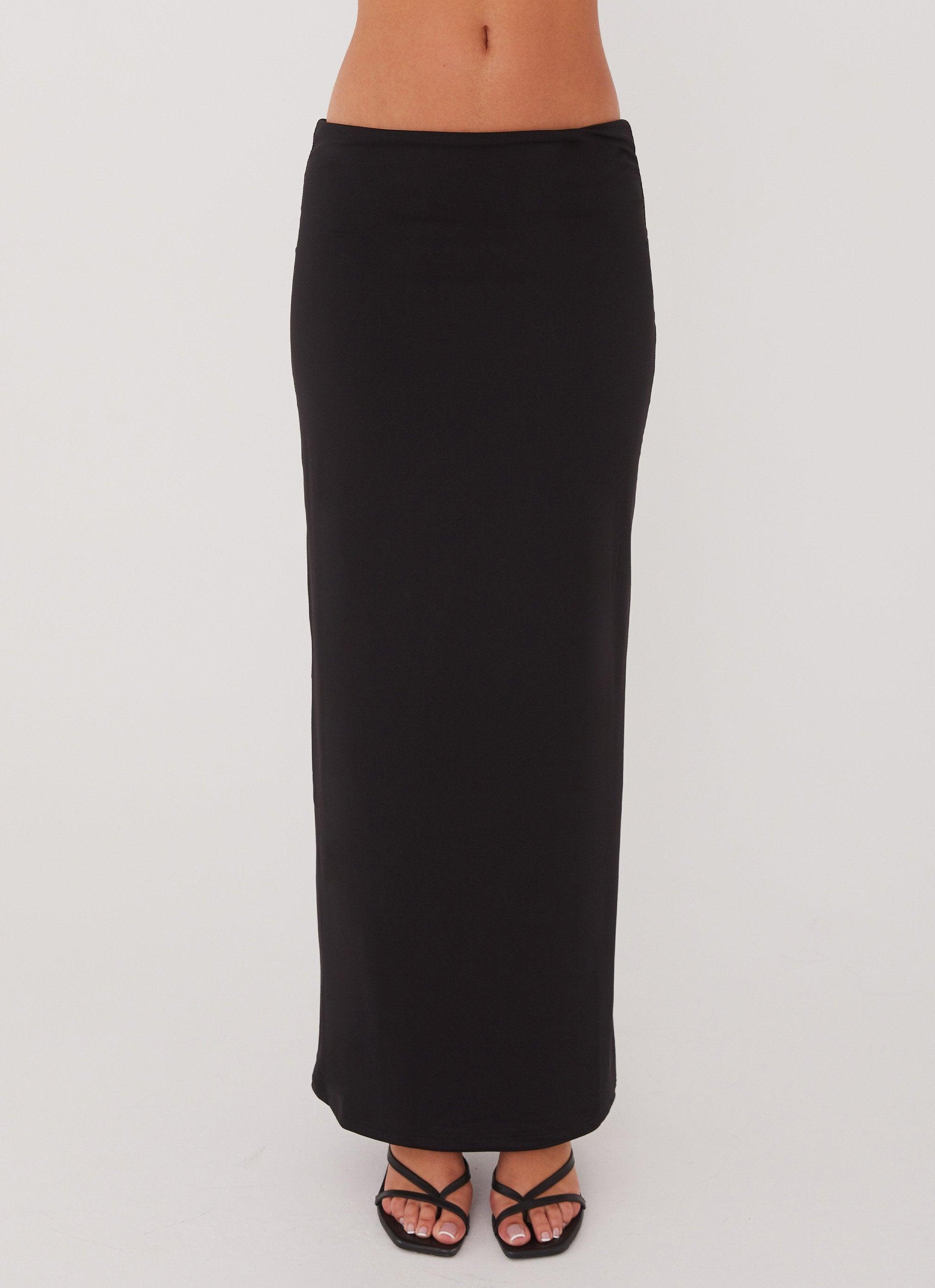 Solace Soul Maxi Skirt - Black Product Image