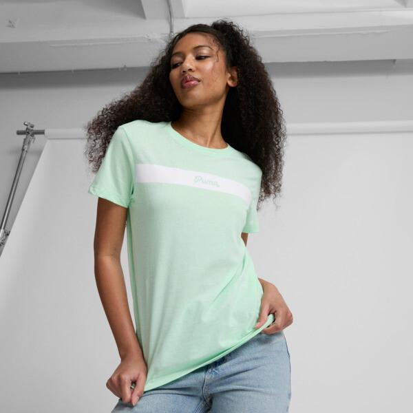 PUMA Upfront Line Logo Women's T-Shirt Product Image