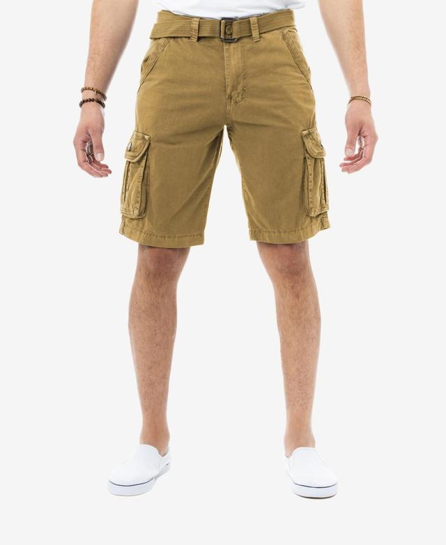 Mens RAW X by Xray Regular-Fit Belted Cargo Shorts Product Image