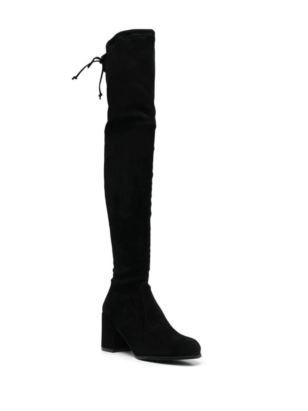 STUART WEITZMAN Tieland 65mm Over-the-knee Boots In Black Product Image