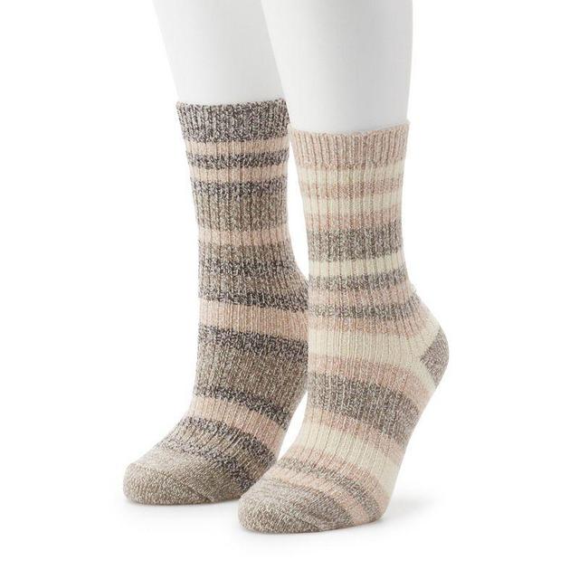 Womens Columbia Canyon 2-Pack Crew Socks Set Product Image