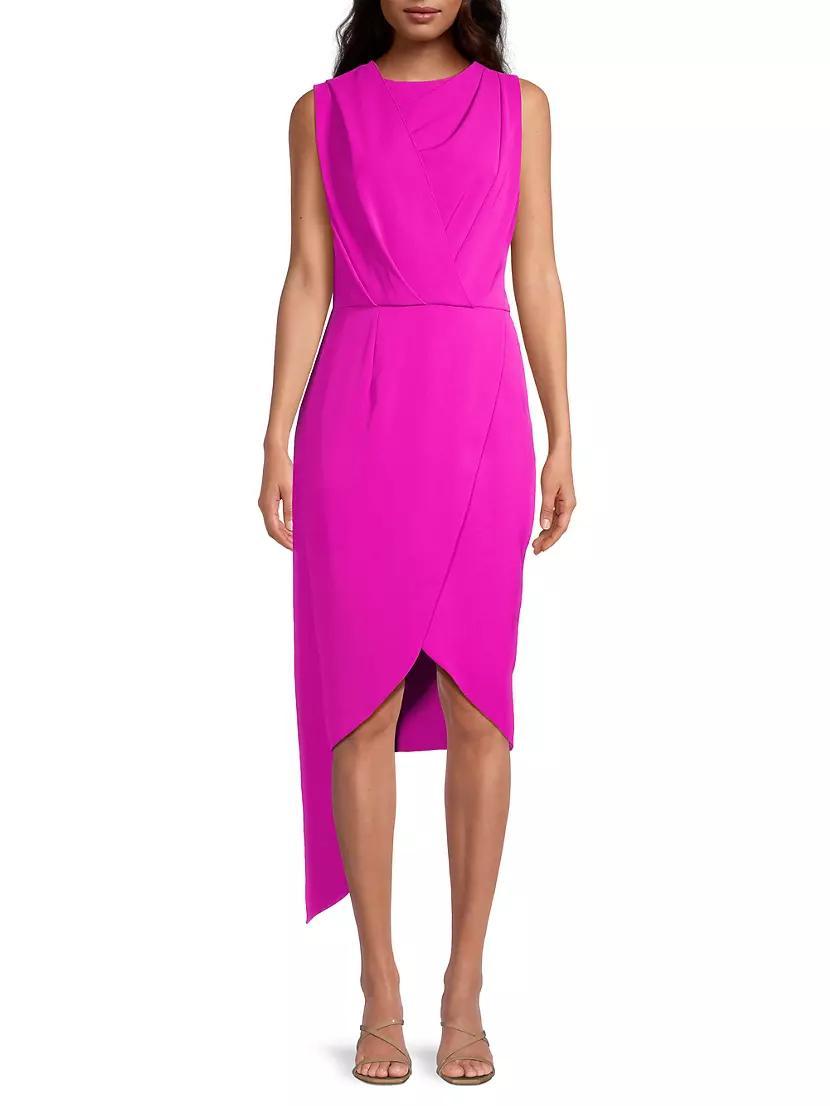 BH Janella Asymmetric Sheath Dress Product Image