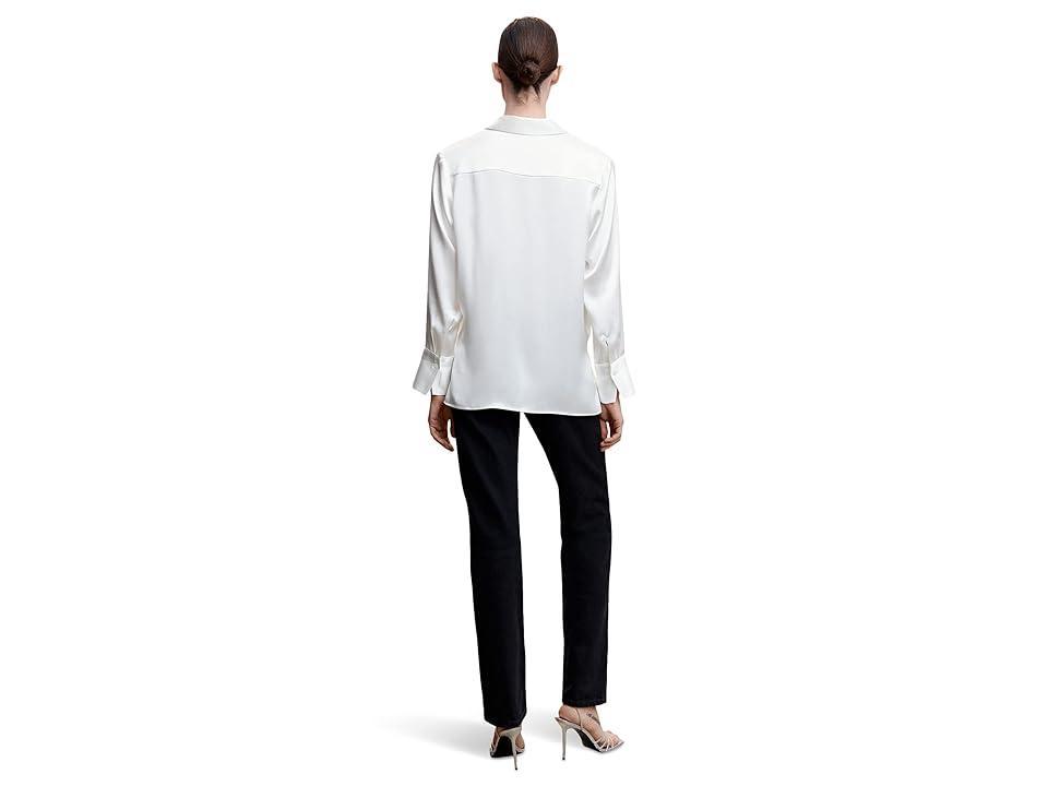 MANGO Blancu Shirt (Off Women's Clothing Product Image