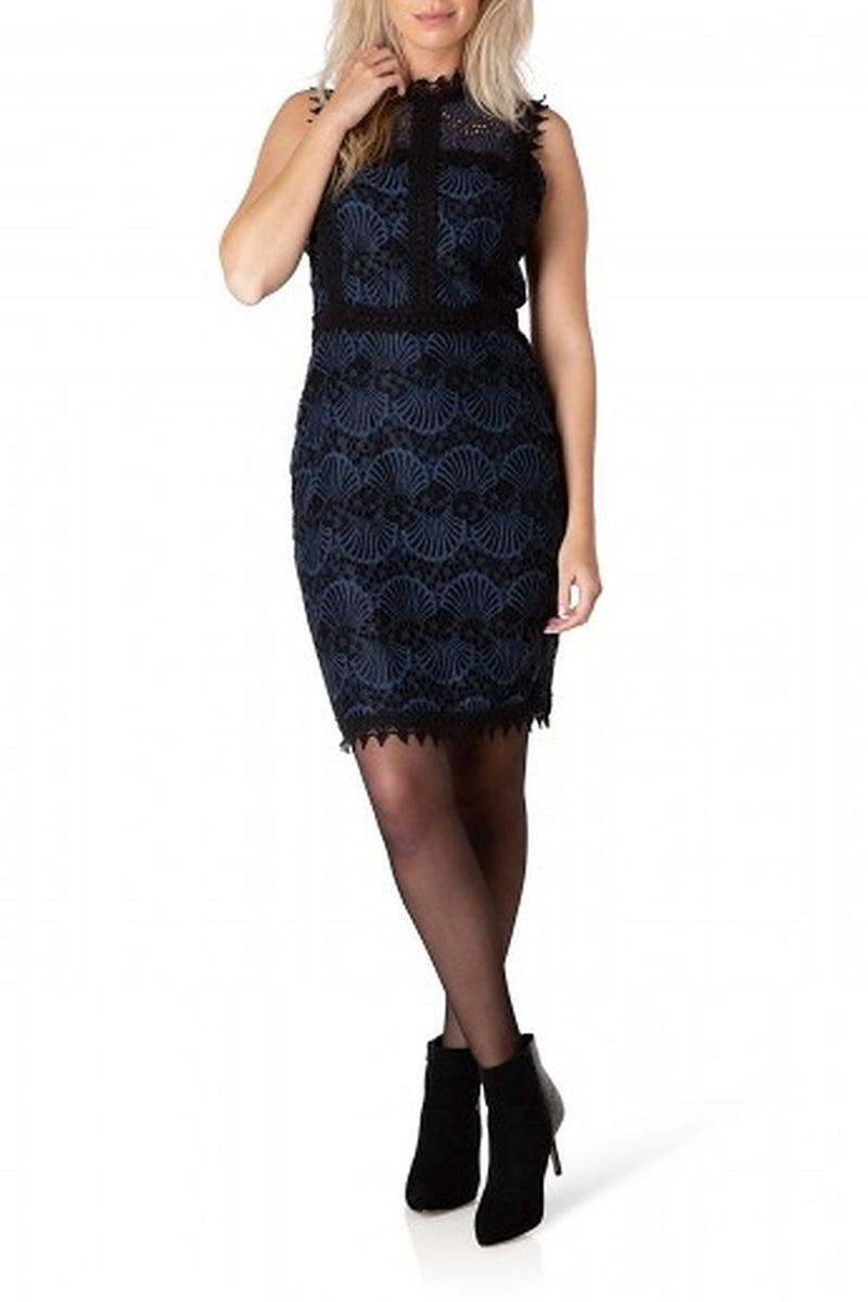 Peacoat Lace Dress Product Image