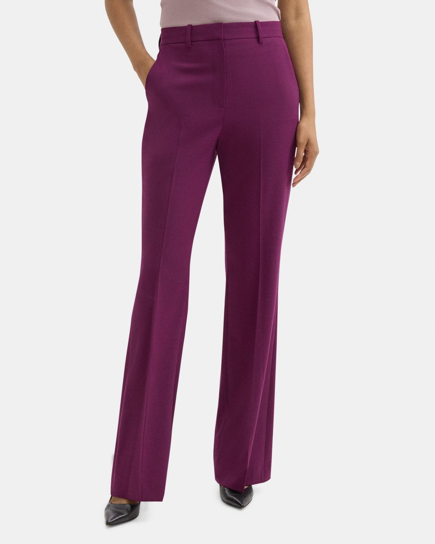 Classic Crop Pant in Sevona Stretch Wool Product Image