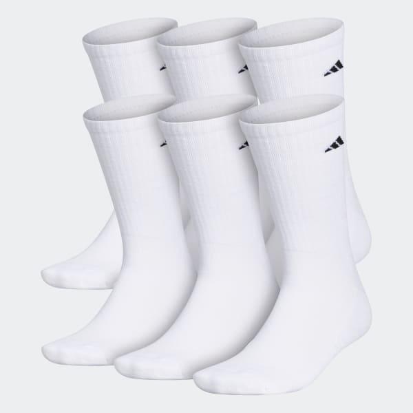 Athletic Cushioned Crew Socks 6 Pairs Product Image