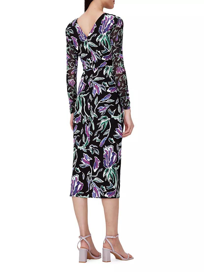 Vivianne Floral Wrap Dress Product Image