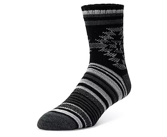 Fireside Men's Aloe Infused Birdseye Crew Socks 1 Pair Product Image