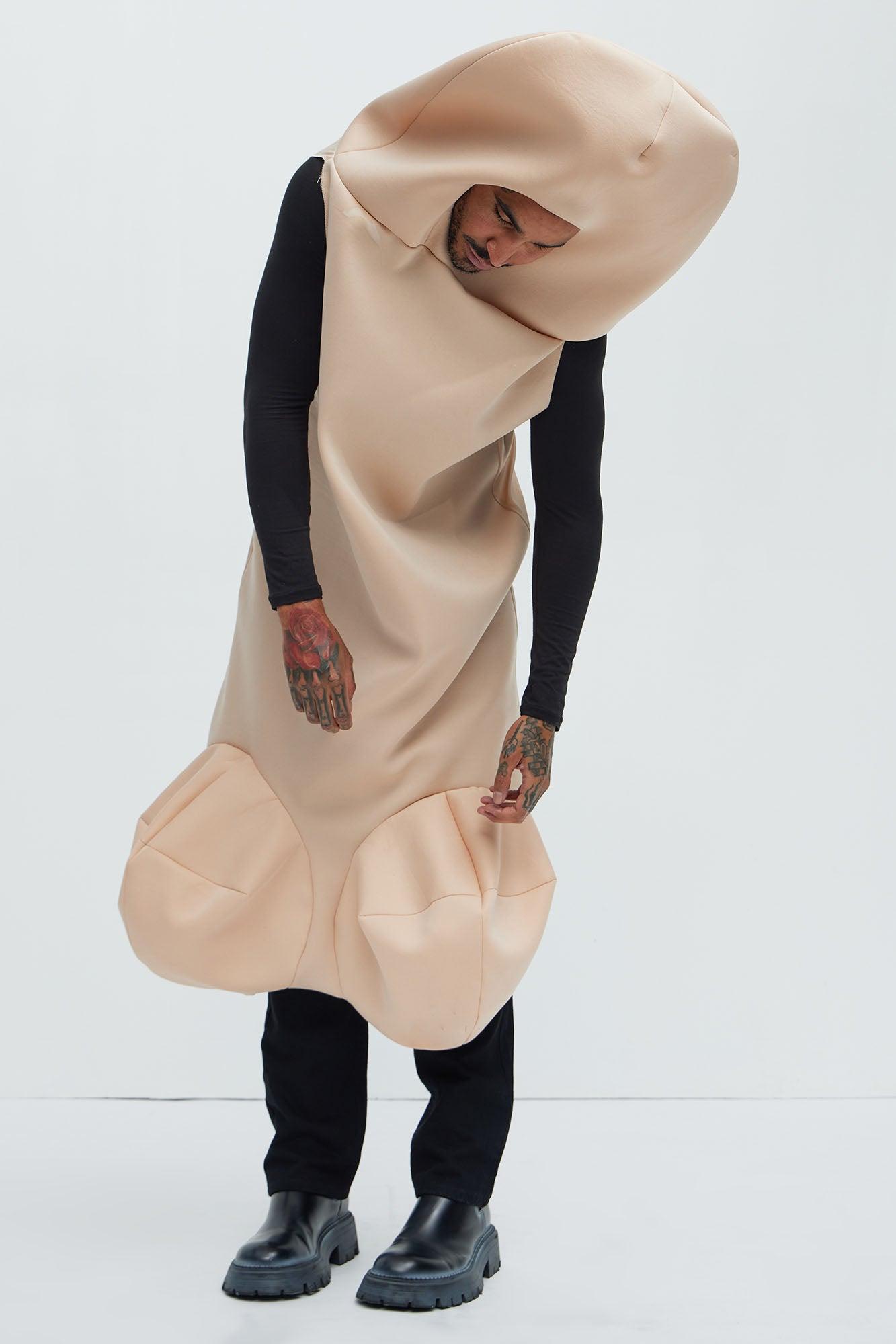 Happy Halloweenie 1 Piece Tunic Costume - Nude Product Image