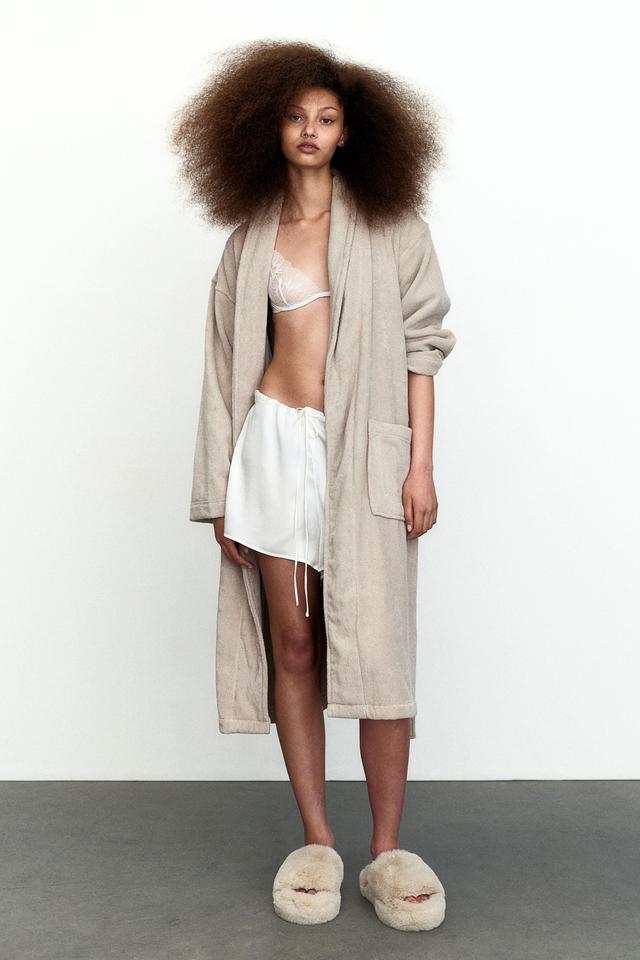 Cotton Terry Bathrobe Product Image