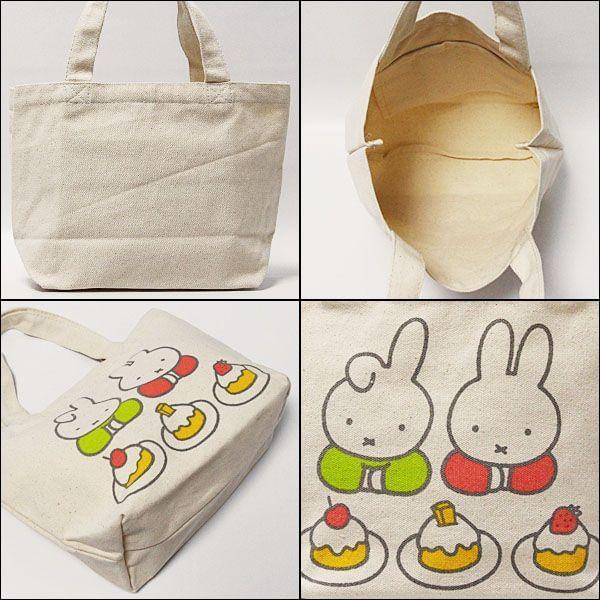 Miffy & Dan Canvas Tote Bag Product Image