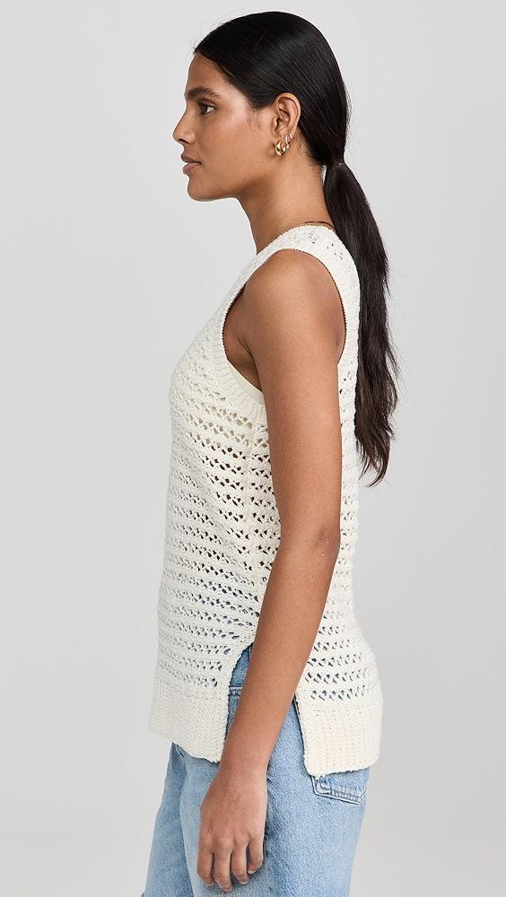 525 Natalia Open Stitch Tank | Shopbop Product Image