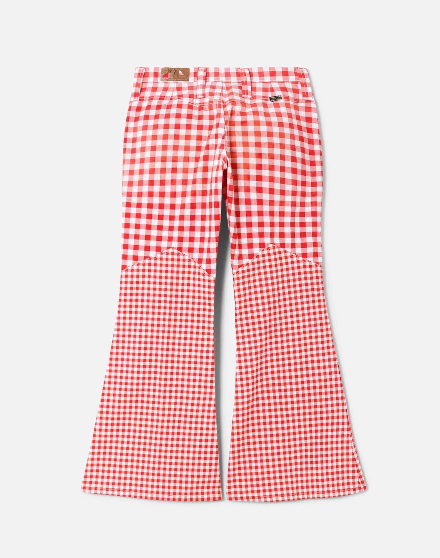 70s Peter Max Wrangler Gingham Pants Female Product Image