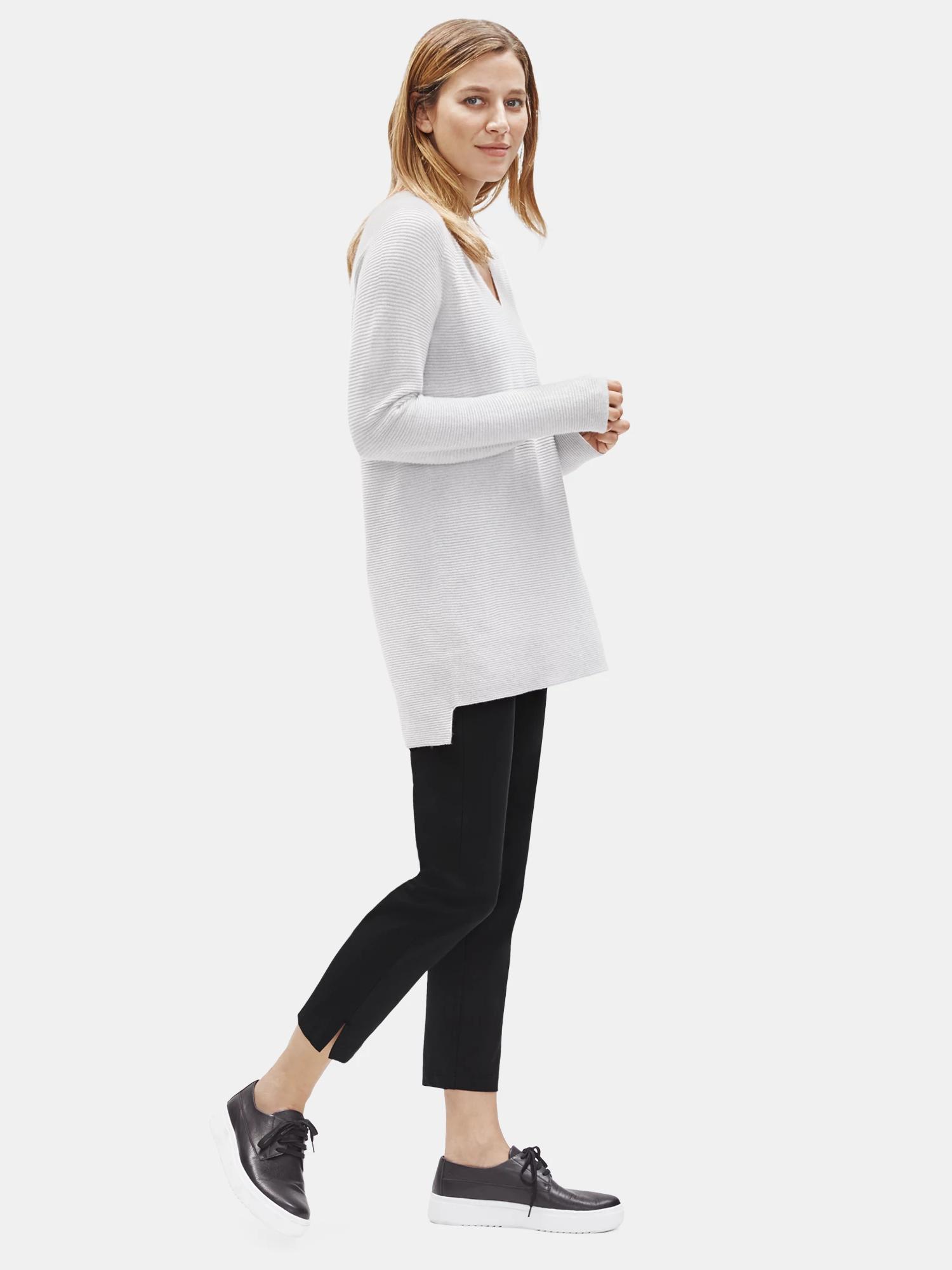 EILEEN FISHER Organic Cotton Slim Ankle Pantfemale product image