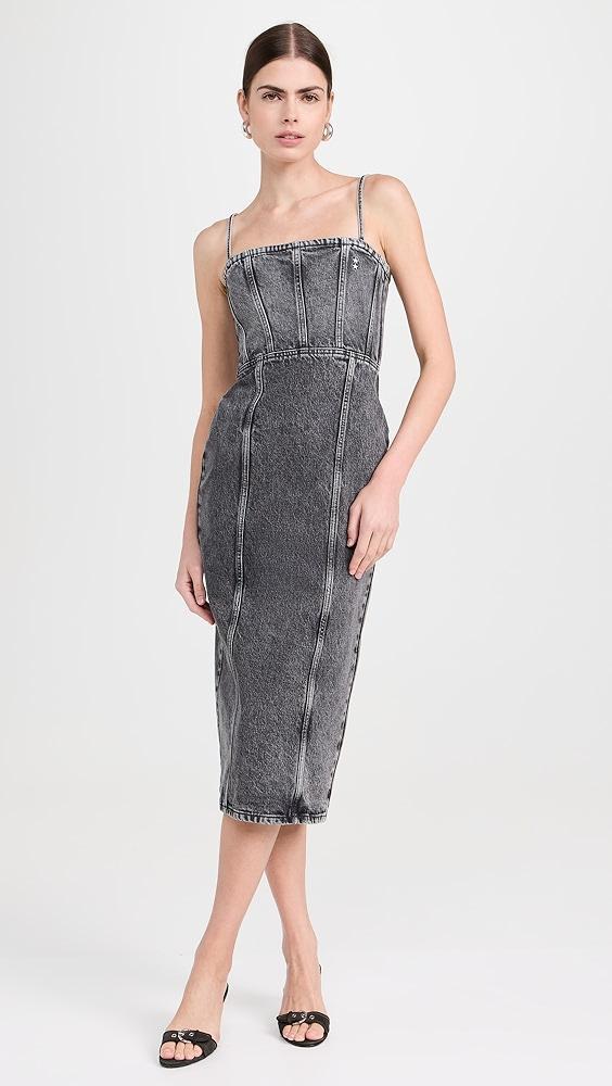 ICON DENIM LA Jane Slim Midi Dress | Shopbop Product Image