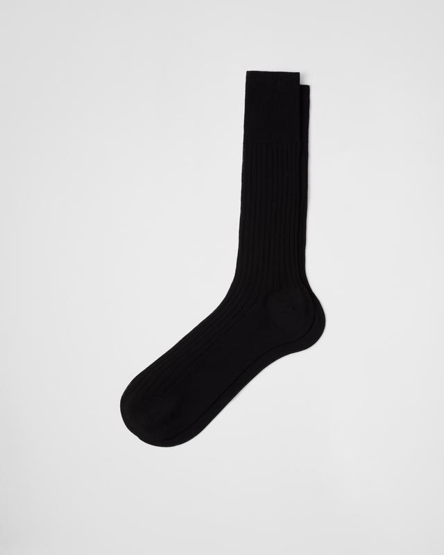 Cotton mid-calf socks Product Image