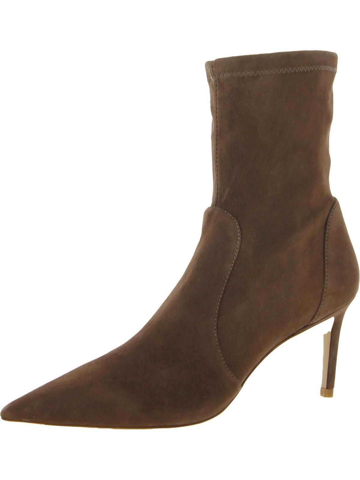 Stuart Weitzman Stuart 75 Stretch Bootie (Taupe) Women's Shoes Product Image