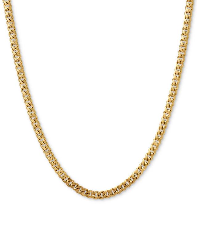 Curb Link 22 Chain Necklace in 14k Gold Product Image