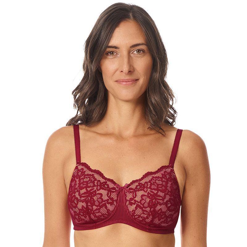 Amoena Mastectomy Bra: Kyra Padded Wireless, Womens Red Sand Product Image