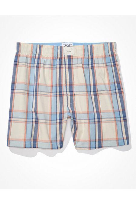 AEO Plaid Stretch Boxer Short Men's Product Image