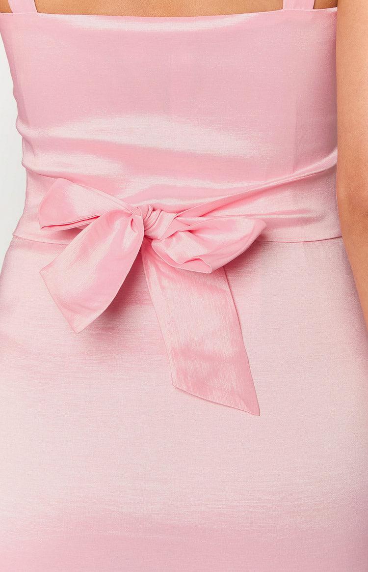 Ainzile Pink Mini Dress Product Image