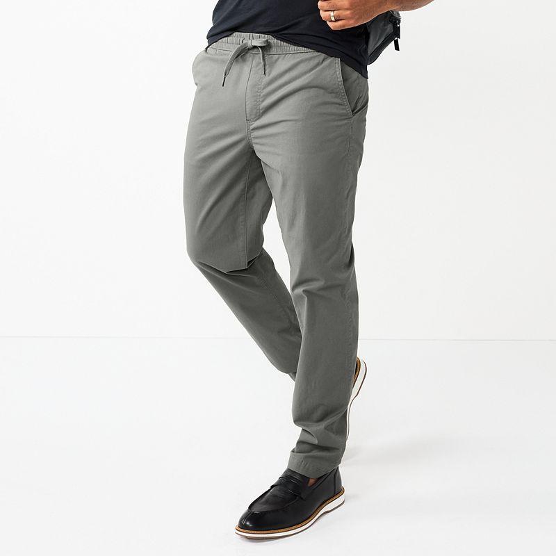 Mens Sonoma Goods For Life Slim-Fit Pull-On Pants Product Image