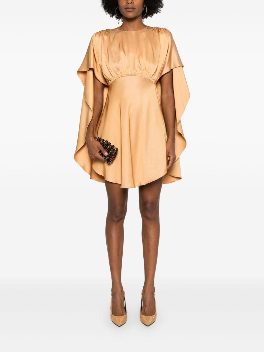 Eden Mini Dress In Yellow Product Image