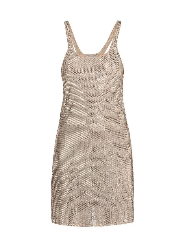 Stella McCartney Mini Crystal Silk Tank Dress Product Image