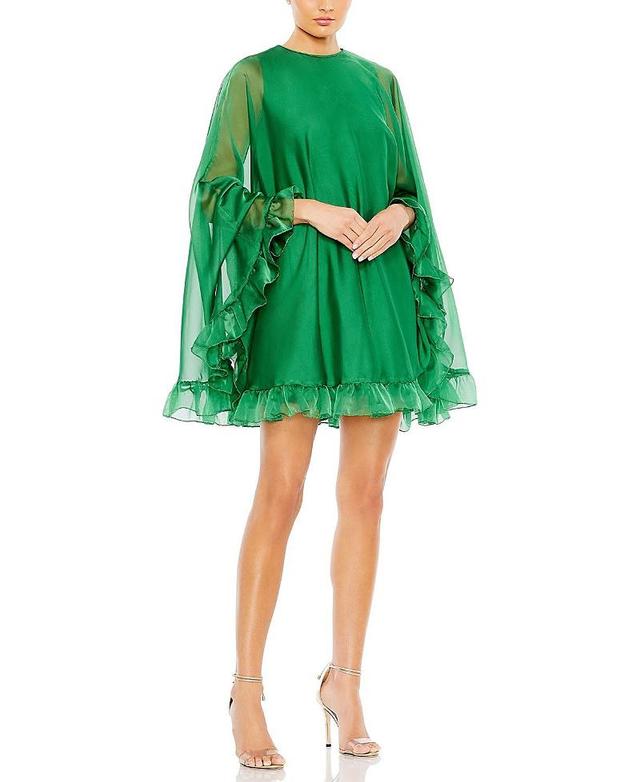 Mac Duggal Ruffle Trim Dress Product Image