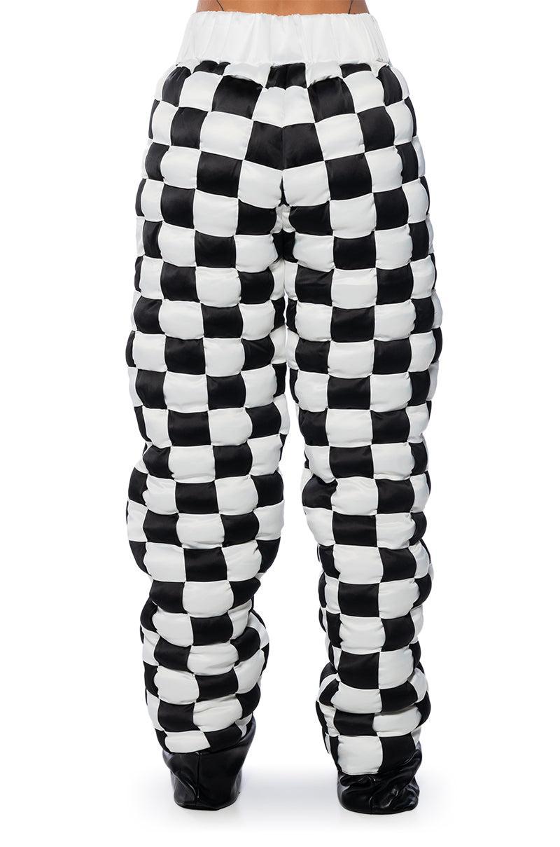 CHECKMATE WOVEN JOGGER Product Image