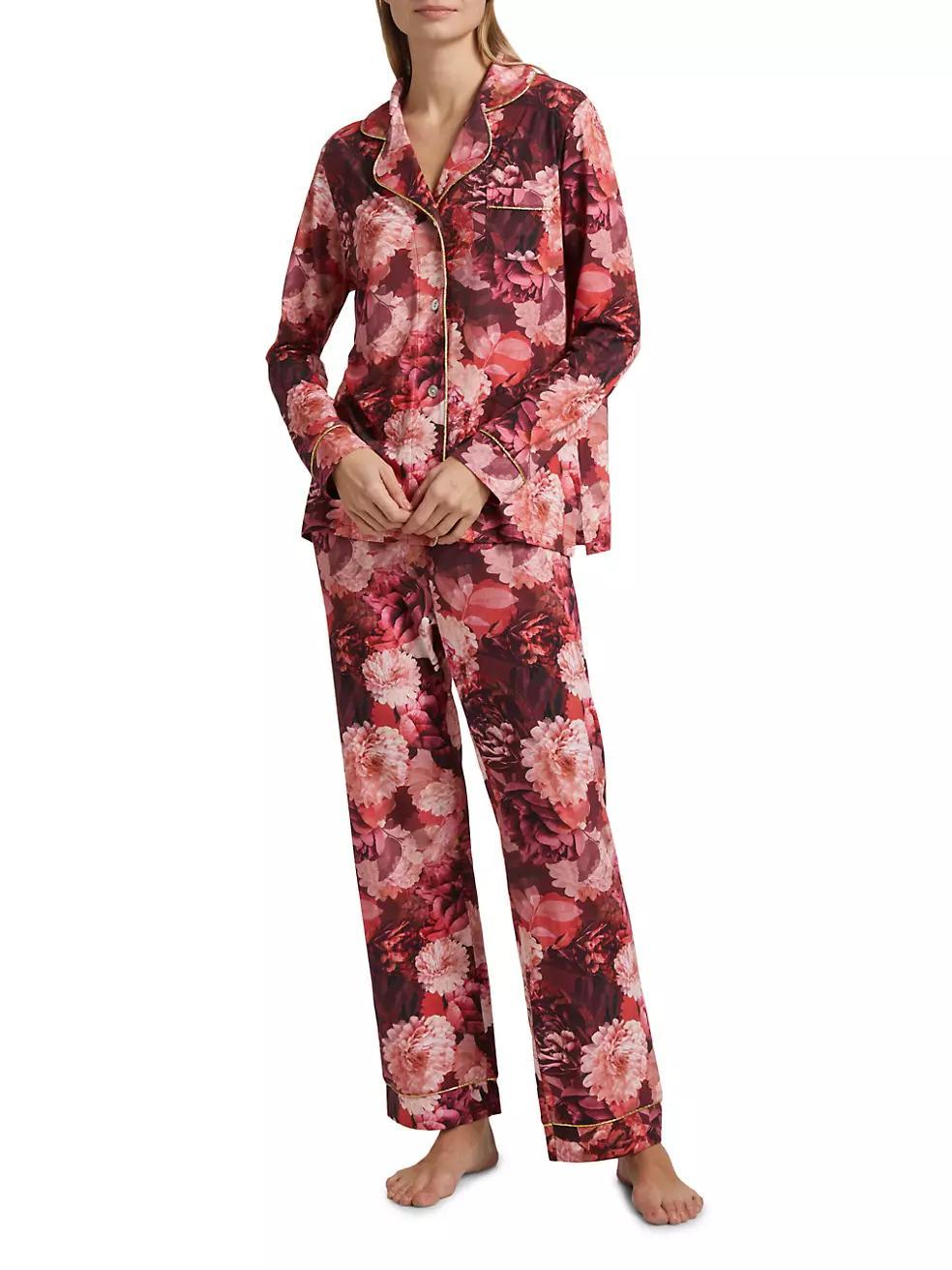 The Carly Floral Pajama Set Product Image