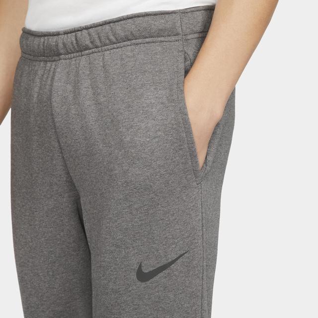 Mens Nike Dri-FIT Fleece Training Pants Grey Product Image