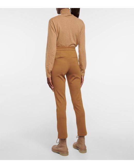 MAX MARA Ariano Straight Leg Knit Trousers Product Image