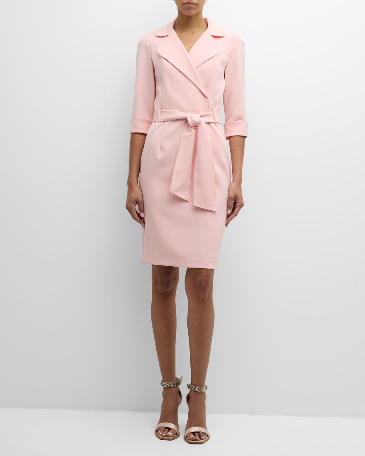 Lucinda Belted Sheath Dress Product Image