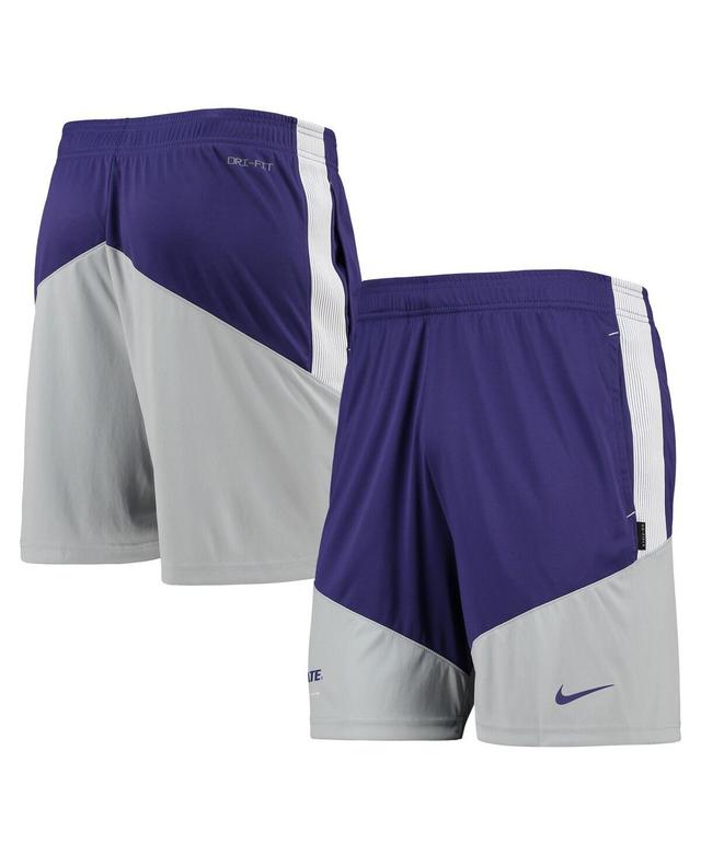 Nike Mens Kansas State University Dri-FIT Sideline Knit Shorts 7 Small - NCAA Accessories at Academy Sports Product Image