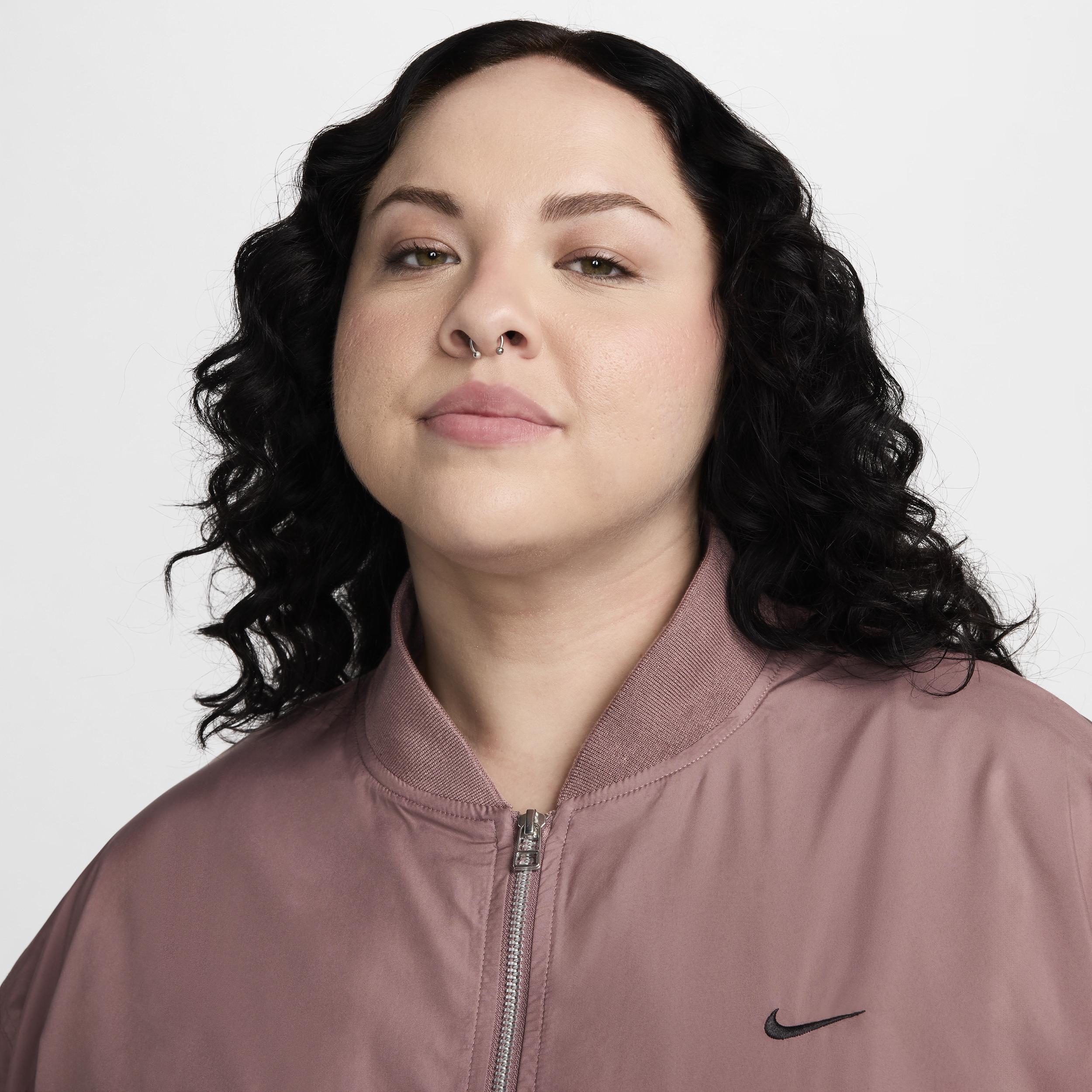 Women's Nike Sportswear Essential Oversized Bomber Jacket (Plus Size) Product Image