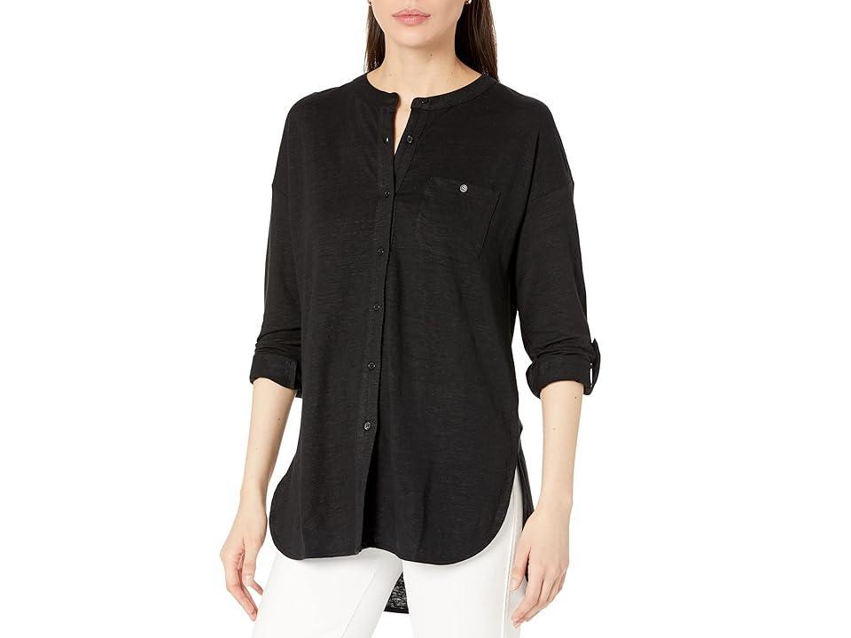 Lysse Lynwell Linen Jersey Shirt Women's Clothing Product Image