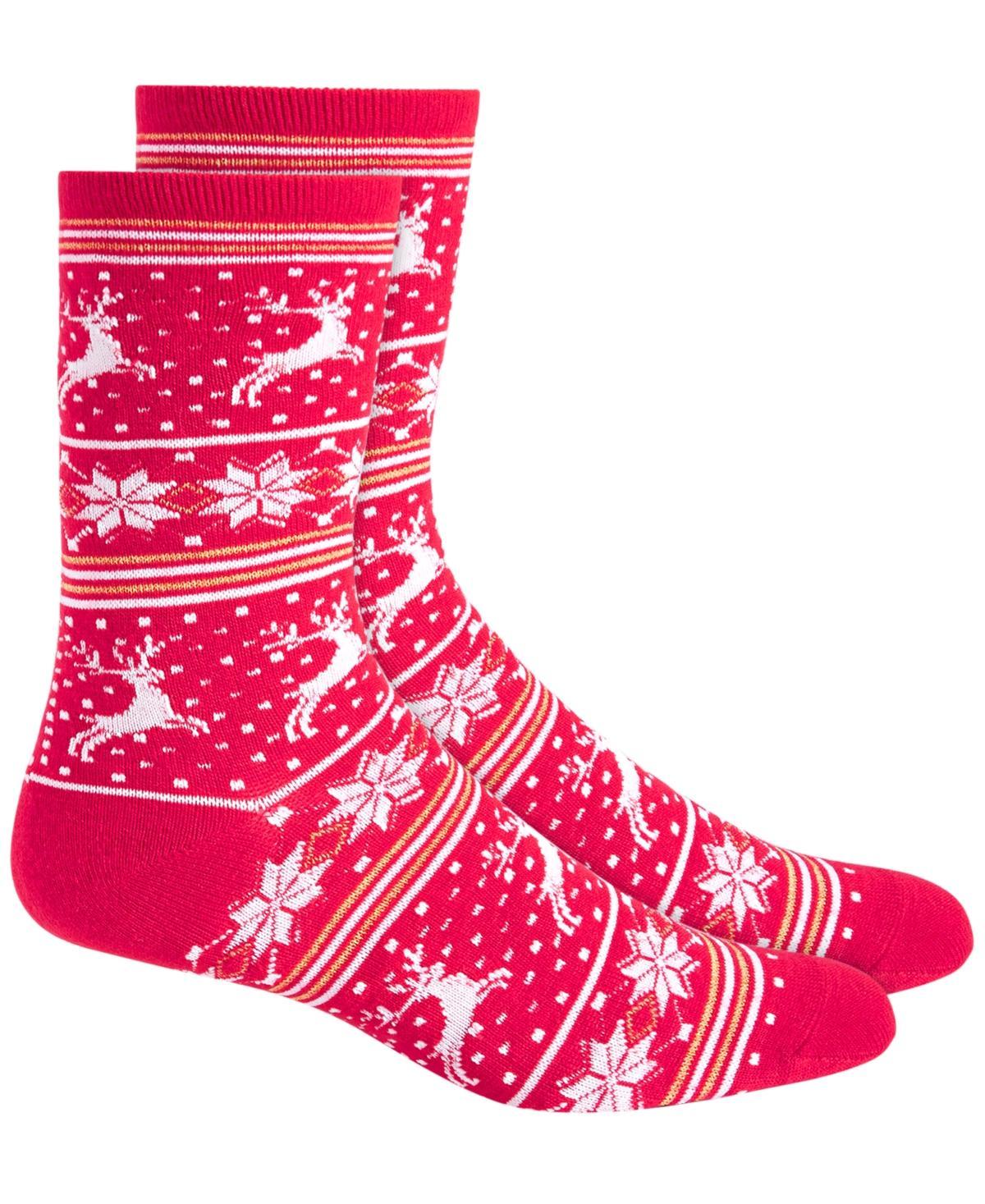 Holiday Lane Womens Holiday Crew Socks, Created for Macys Product Image