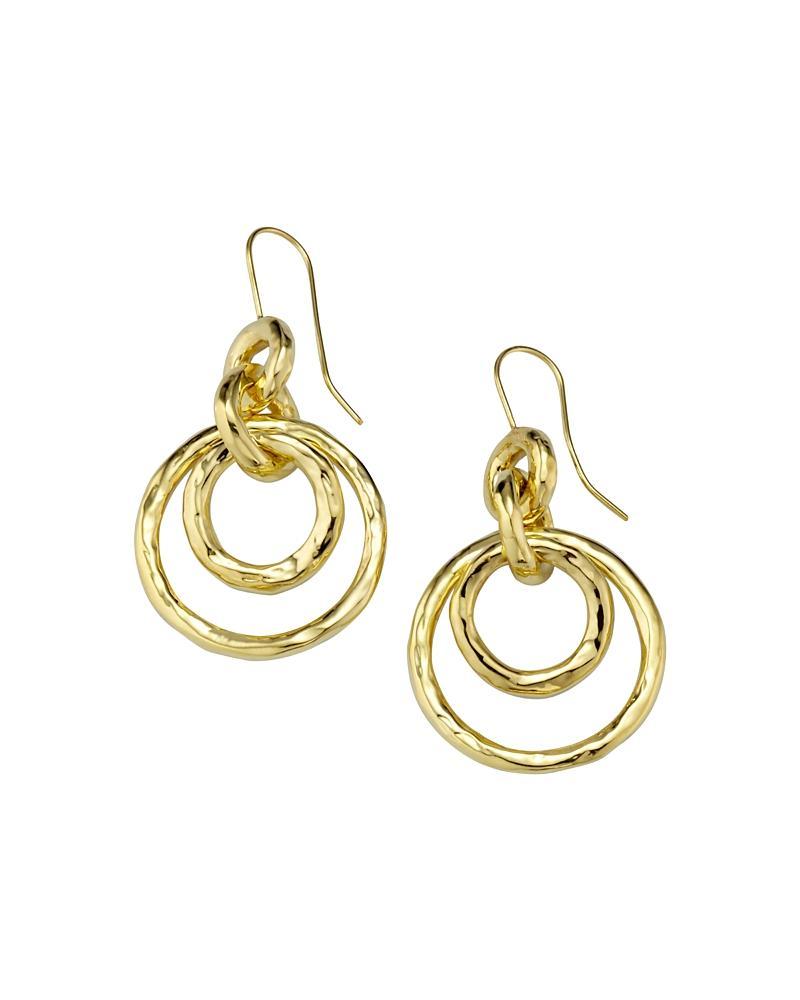 Ippolita Glamazon - Mini Jet Set 18K Gold Drop Earrings Product Image