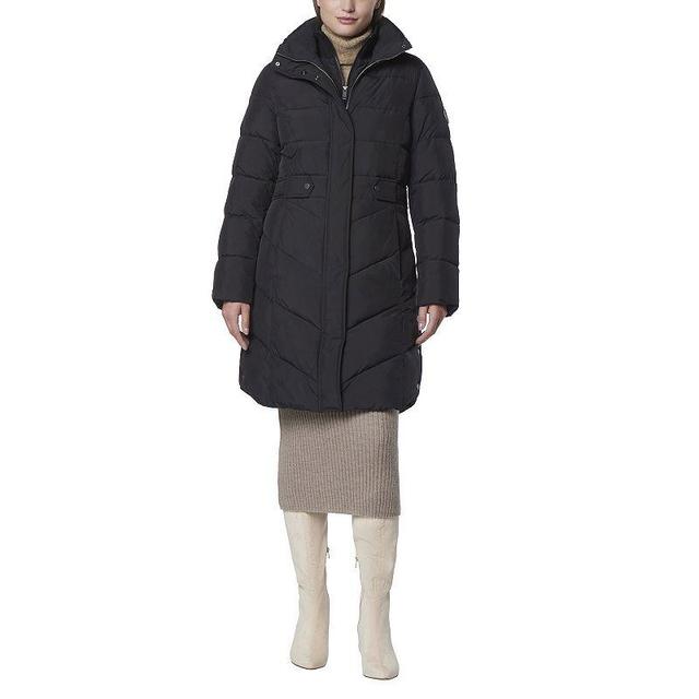 Womens Andrew Marc Marc New York Adler Bib Puffer Coat Product Image