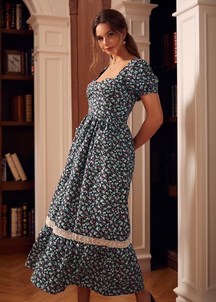 Summer Berry Flair Dress Product Image