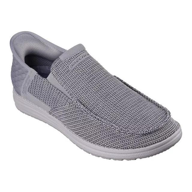 Skechers Hands Free Slip-ins Melson Medford Mens Shoes Grey Gray Product Image