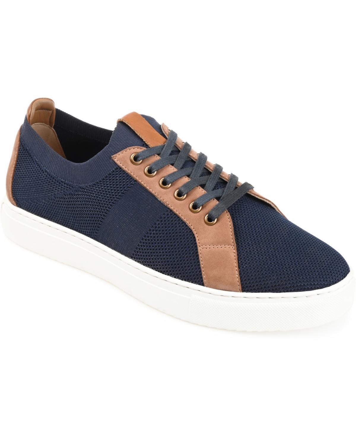 Thomas & Vine Gordon Mens Knit Sneakers Blue Product Image