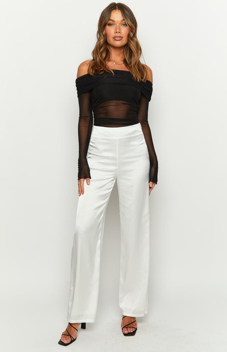 Mykonos White Pants Product Image