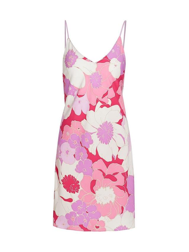 Womens Croisette Floral Minidress Product Image