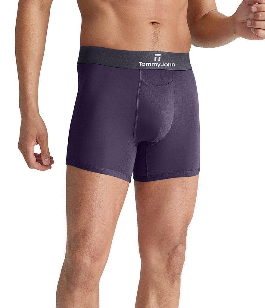 Tommy John Second Skin Solid 4#double; Inseam Solid Trunks Product Image