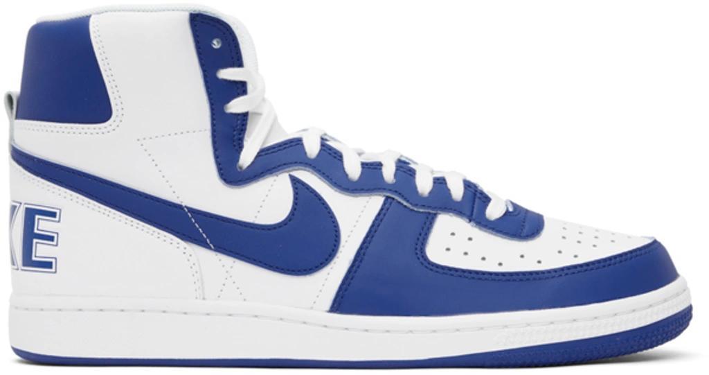 NIKE Terminator High Sneakers White / Game Royal Product Image